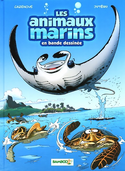 Couverture de l'album Les Animaux marins en bande dessinée Tome 3