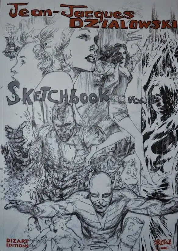 Couverture de l'album Jean-Jacques Dzialowski Sketchbook Volume 1