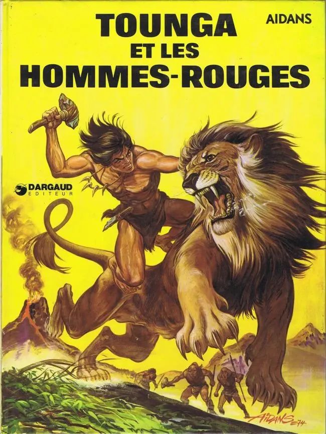 Couverture de l'album Tounga Tome 2 Tounga et les hommes rouges