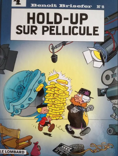 Couverture de l'album Benoît Brisefer Tome 8 Hold-up sur pellicule
