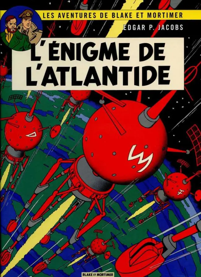 Couverture de l'album Blake et Mortimer Tome 7 L'énigme de l'Atlantide