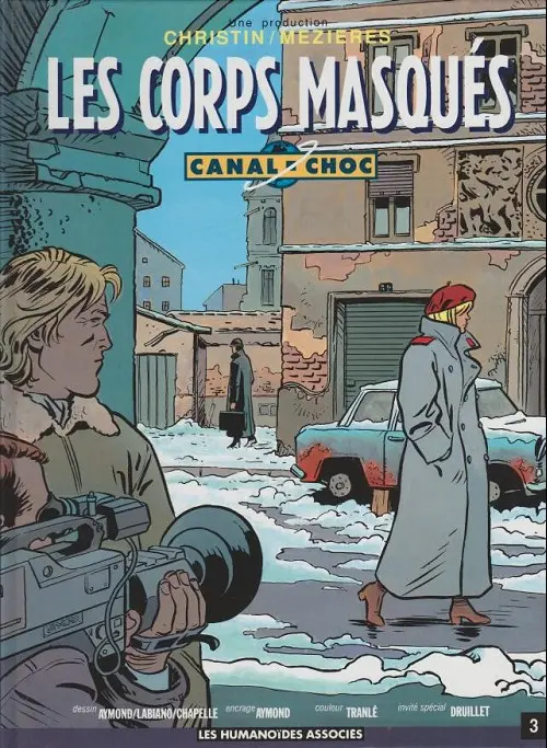 Couverture de l'album Canal Choc Tome 3 Les corps masqués