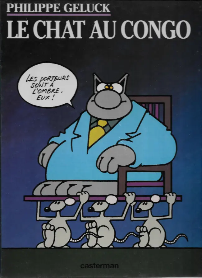Couverture de l'album Le Chat Tome 5 Le Chat au Congo