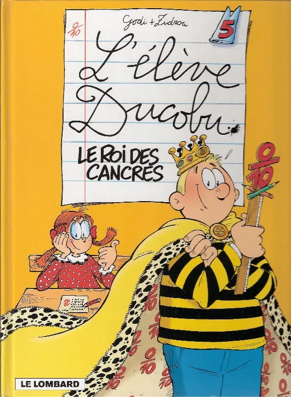 Couverture de l'album L'Élève Ducobu Tome 5 Le roi des cancres