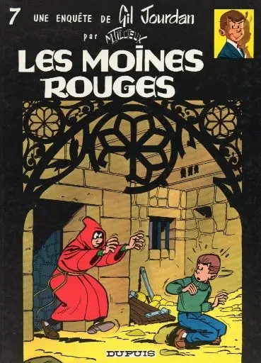 Couverture de l'album Gil Jourdan Tome 7 Les moines rouges