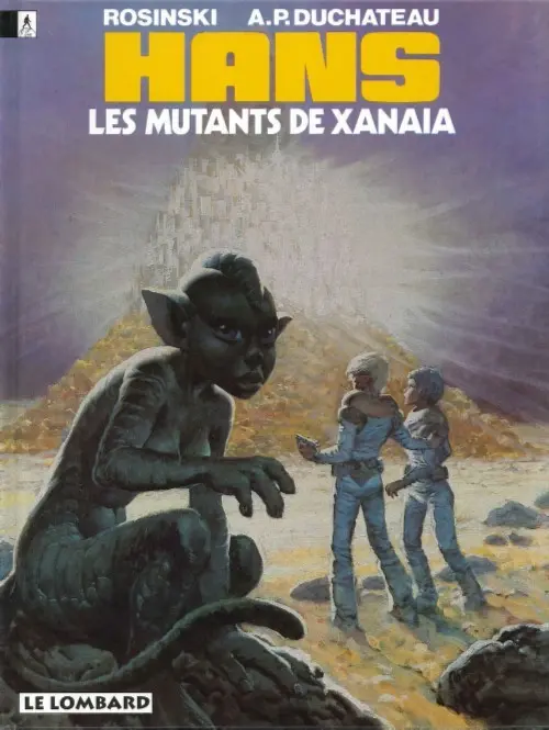 Couverture de l'album Hans Tome 3 Les mutants de Xanaïa