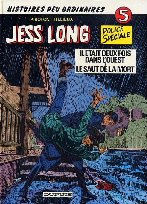 Couverture de l'album Jess Long Tome 5 Il était deux fois dans l'Ouest - Le saut de la mort
