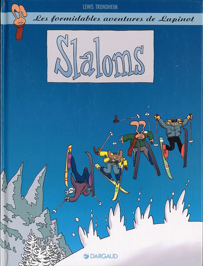 Couverture de l'album Les formidables aventures de Lapinot Tome 0 Slaloms