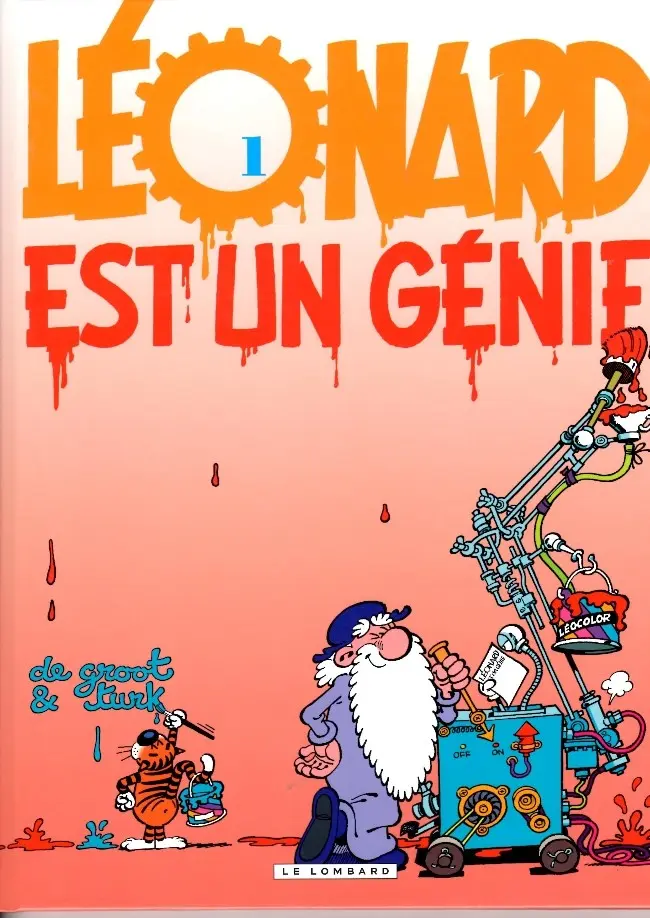 Couverture de l'album Léonard Tome 1 Léonard est un génie