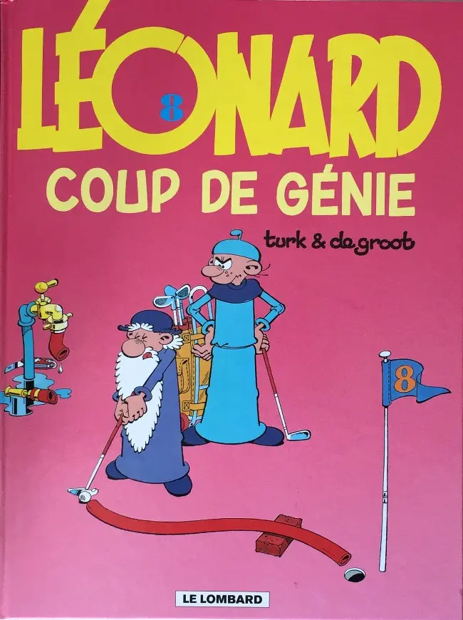Couverture de l'album Léonard Tome 8 Coup de génie