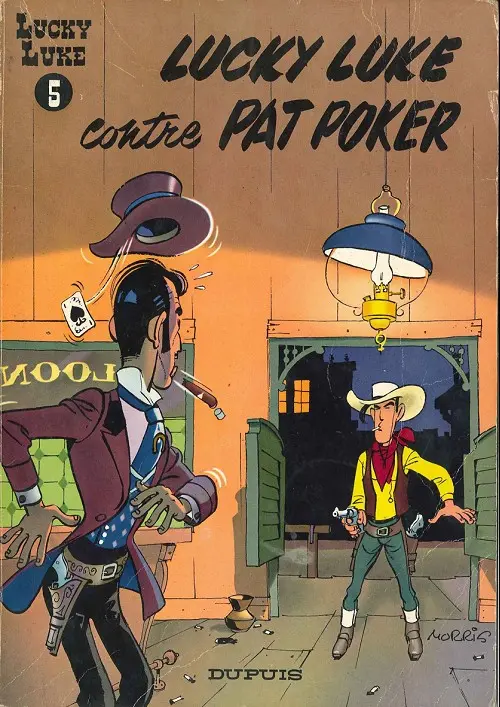 Couverture de l'album Lucky Luke Tome 5 Lucky Luke contre Pat Poker