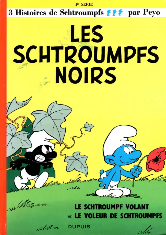 Couverture de l'album Les Schtroumpfs Tome 1 Les Schtroumpfs noirs