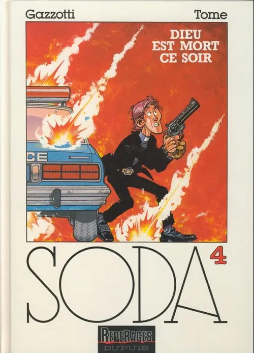 Couverture de l'album Soda Tome 4 Dieu est mort ce soir