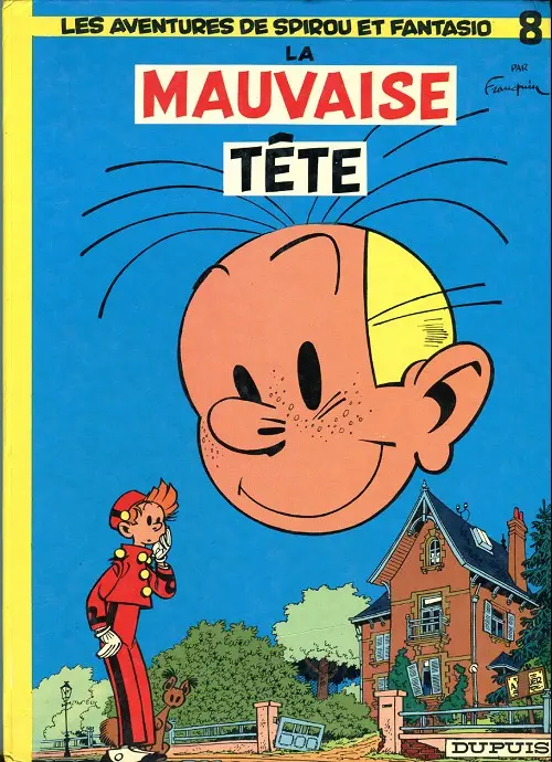 Couverture de l'album Spirou et Fantasio Tome 8 La mauvaise tête