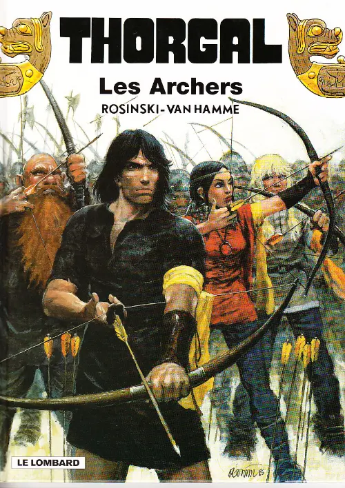 Couverture de l'album Thorgal Tome 9 Les Archers