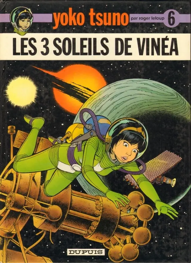 Couverture de l'album Yoko Tsuno Tome 6 Les 3 soleils de Vinéa