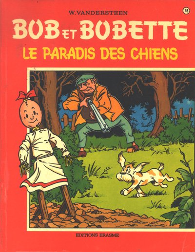 Couverture de l'album Bob et Bobette Tome 98 Le paradis des chiens