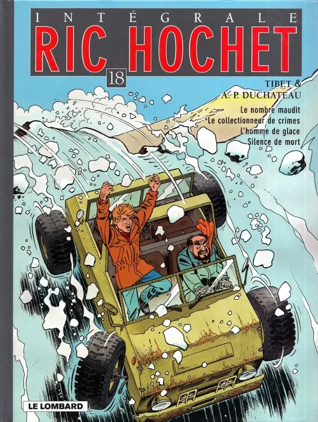 Couverture de l'album Ric Hochet Intégrale Tome 18
