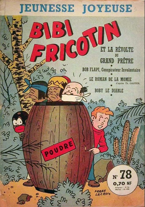 Couverture de l'album Bibi Fricotin Tome 78 Bibi Fricotin et la révolte du grand prêtre