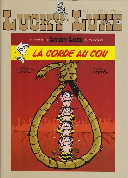 Couverture de l'album Lucky Luke La collection Tome 82 La corde au cou
