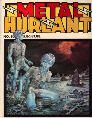 Couverture de l'album Métal Hurlant 17 Recueil n° 83 84 85 86 87 88