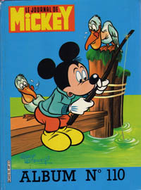Couverture de l'album Le Journal de Mickey Album N° 110