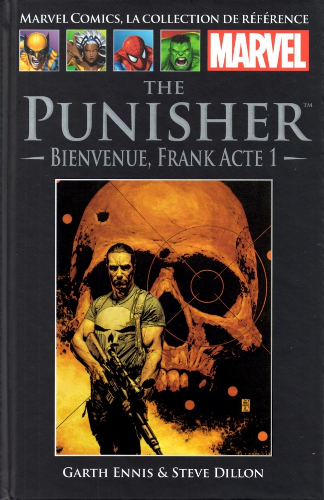 Couverture de l'album Marvel Comics - La collection de référence Tome 14 The Punisher - Bienvenue Frank acte 1