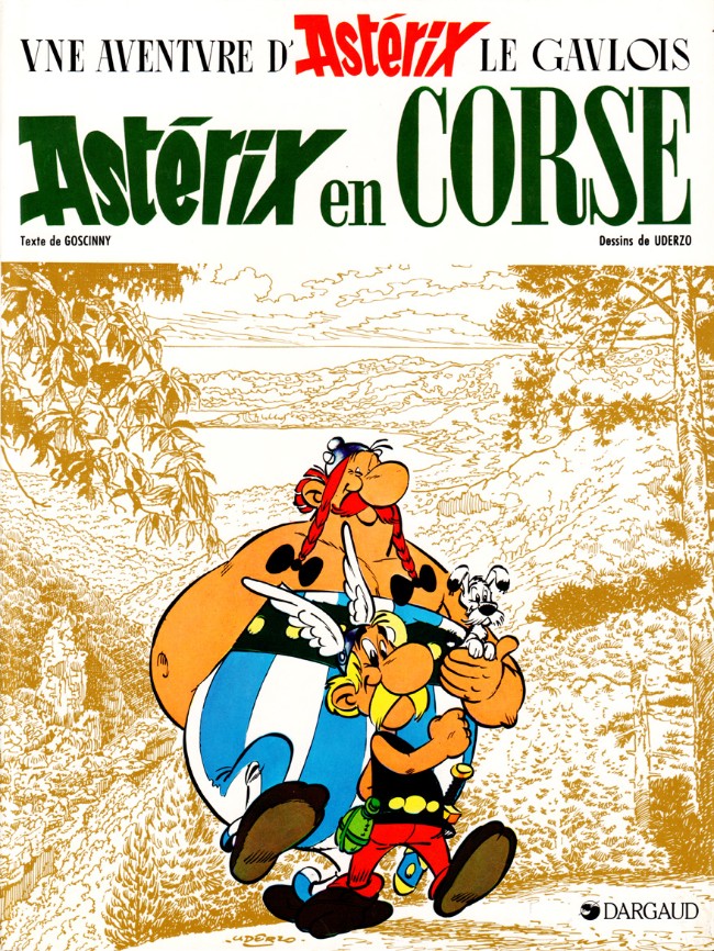 Couverture de l'album Astérix Tome 20 Astérix en Corse