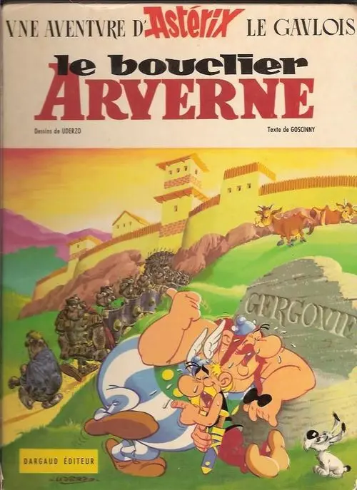 Couverture de l'album Astérix Tome 11 Le bouclier Arverne
