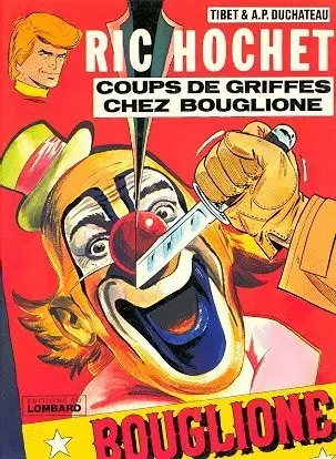 Couverture de l'album Ric Hochet Tome 25 Coups de griffes chez Bouglione