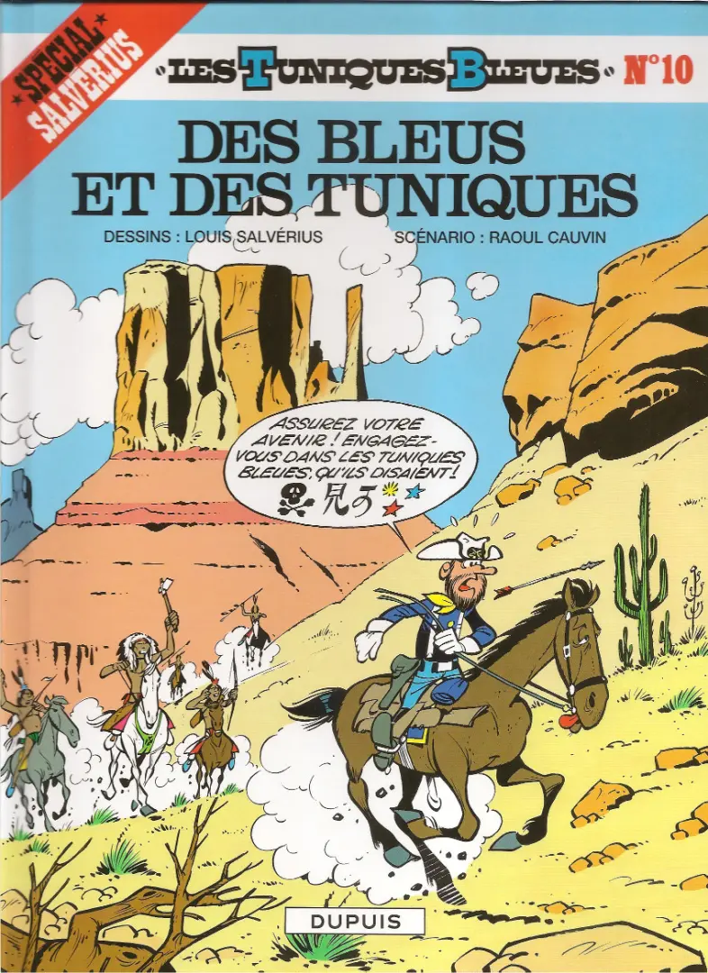 Couverture de l'album Les Tuniques Bleues Tome 10 Des bleus et des tuniques