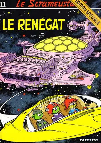 Couverture de l'album Le Scrameustache Tome 11 Le renégat
