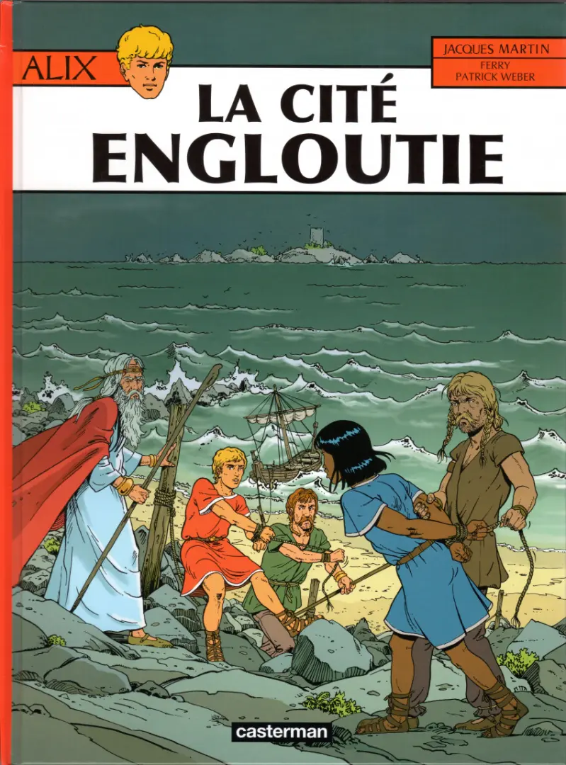 Couverture de l'album Alix Tome 28 La cité engloutie