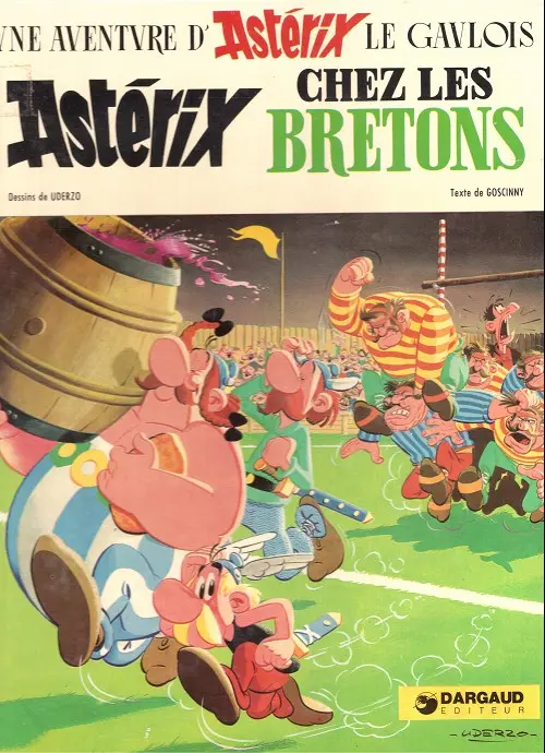 Couverture de l'album Astérix Tome 8 Astérix chez les bretons