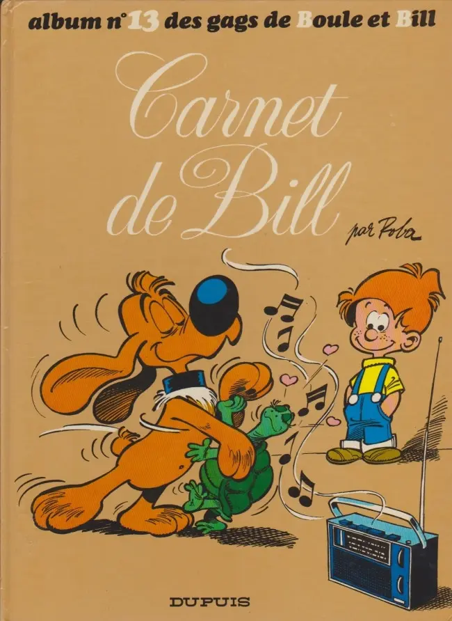 Couverture de l'album Boule & Bill Tome 13 Carnet de Bill