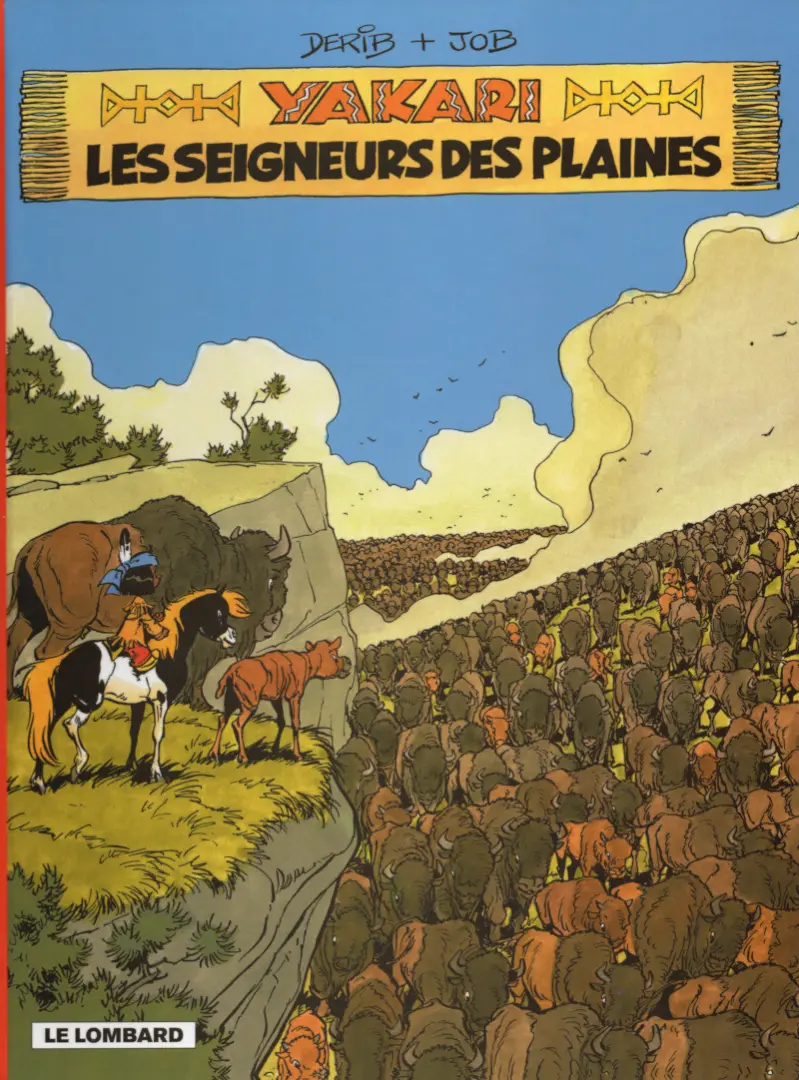 Couverture de l'album Yakari Tome 13 Les Seigneurs des plaines