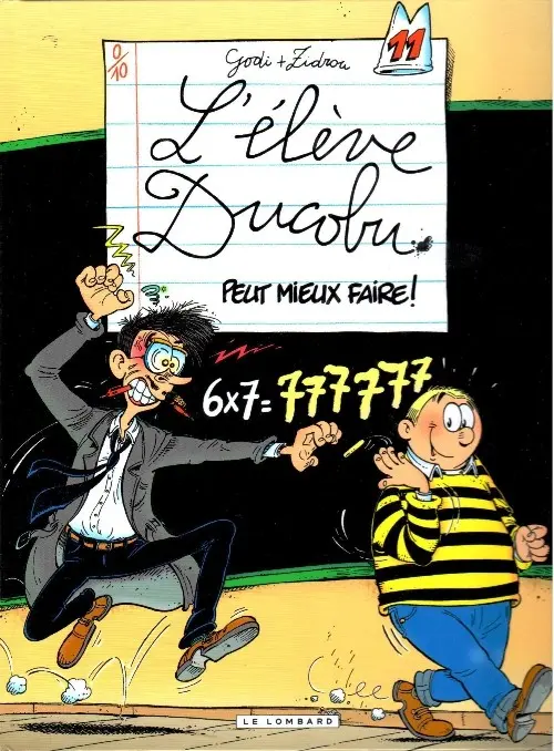 Couverture de l'album L'Élève Ducobu Tome 11 Peut mieux faire!