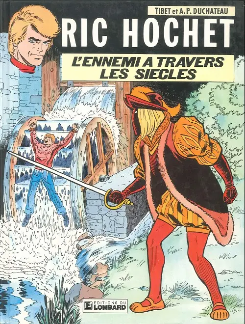 Couverture de l'album Ric Hochet Tome 26 L'ennemi à travers les siècles