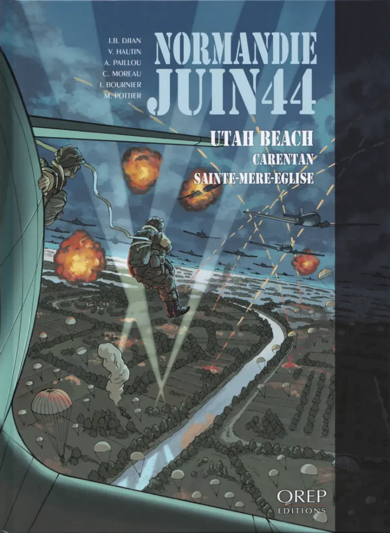 Couverture de l'album Normandie juin 44 Orep Tome 2 Utah Beach - Carentan - Sainte-Mère-Eglise
