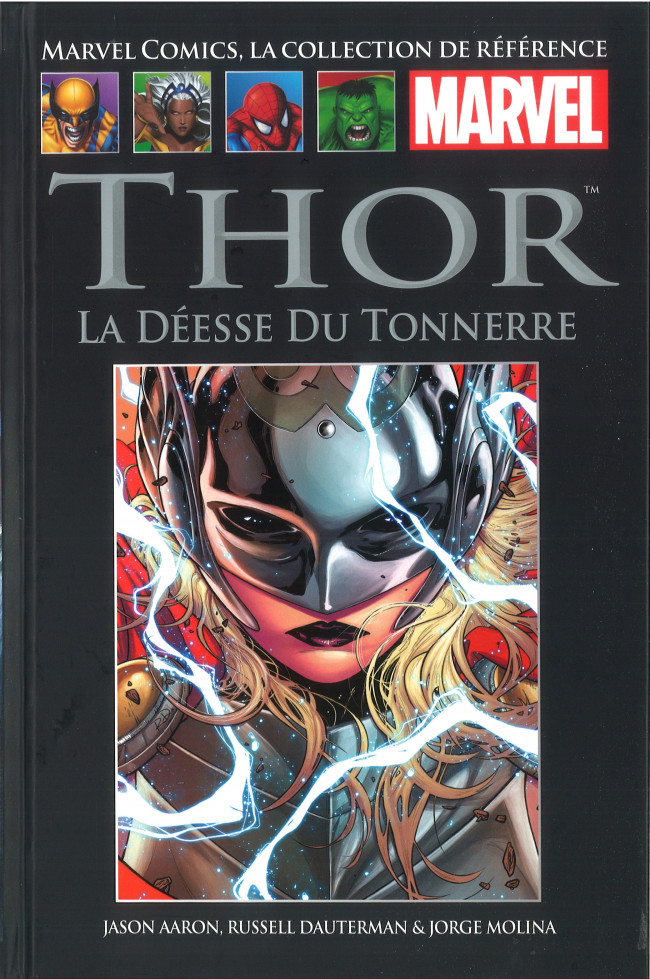 Couverture de l'album Marvel Comics - La collection de référence Tome 142 Thor - La Déesse du Tonnerre