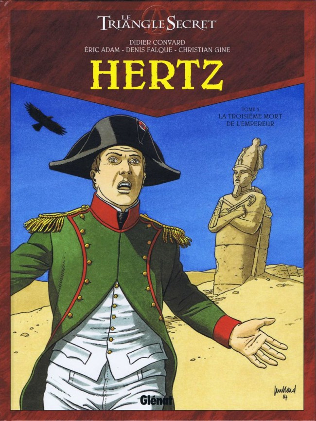 Couverture de l'album Le Triangle secret - Hertz Tome 5 La troisième mort de l'Empereur