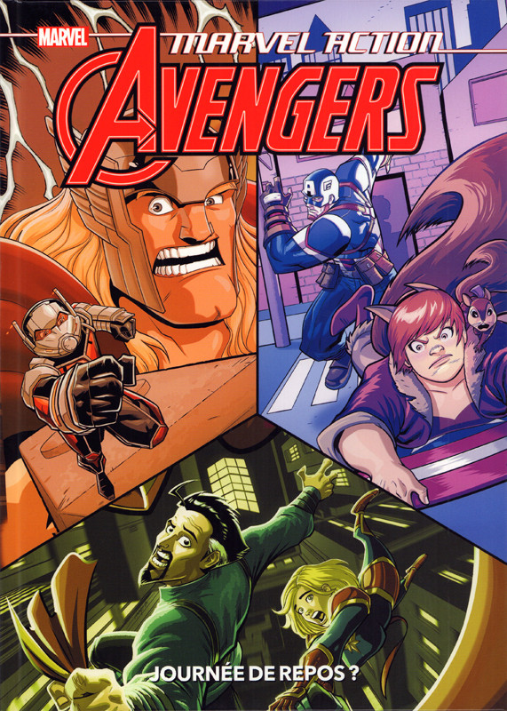 Couverture de l'album Marvel Action : Avengers 5 Journée de repos ?