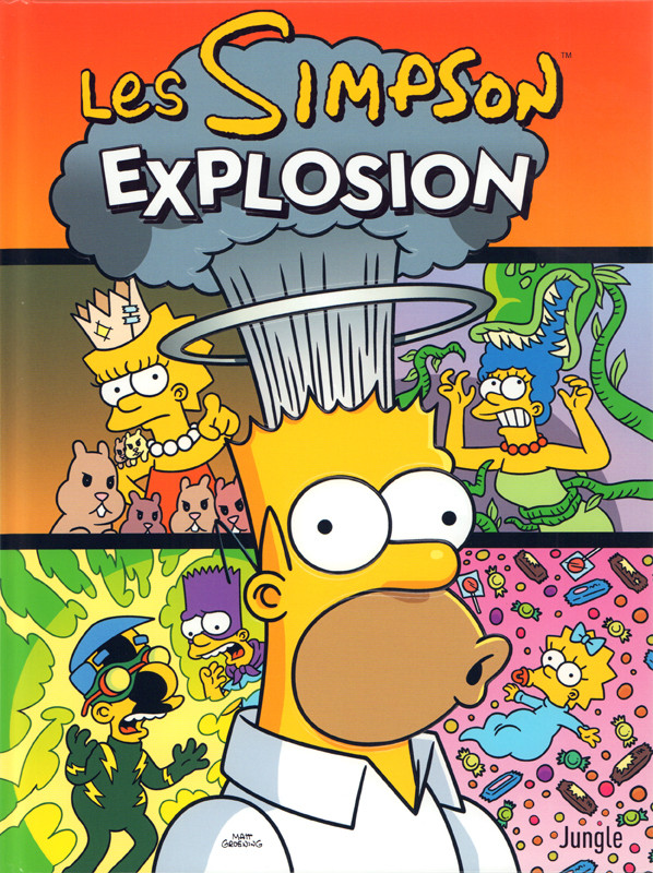 Couverture de l'album Les simpson - Explosion Tome 4