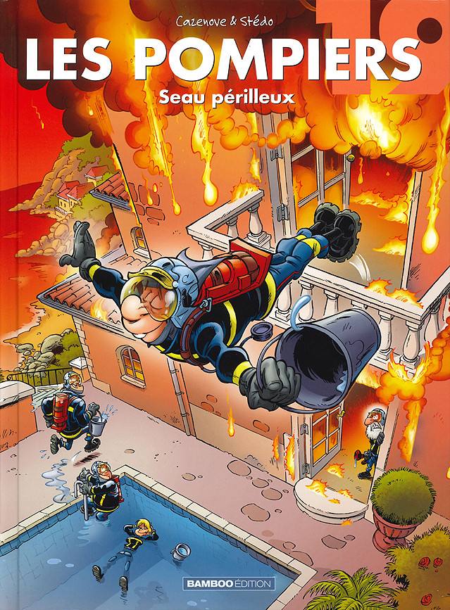 Couverture de l'album Les Pompiers Tome 19 Seau perilleux