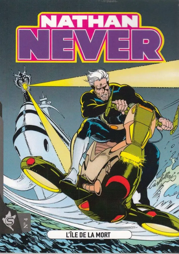 Couverture de l'album Nathan Never Swikie N° 4 L'Île de la mort