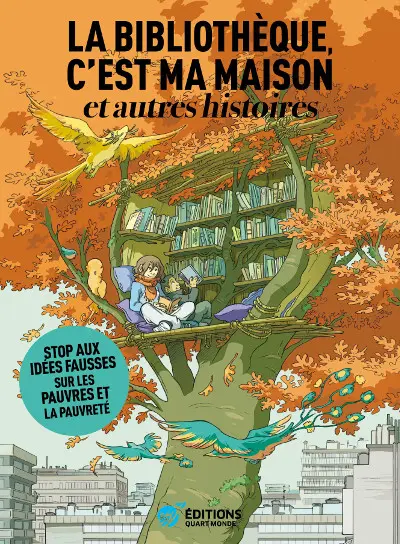 Couverture de l'album La bibliothèque c'est ma maison et autres histoires