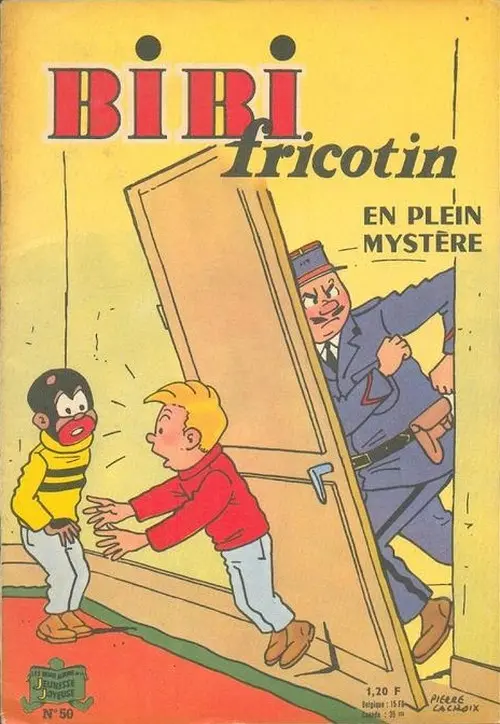 Couverture de l'album Bibi Fricotin 2e Série - Societé Parisienne d'Edition Tome 50 Bibi Fricotin en plein mystère