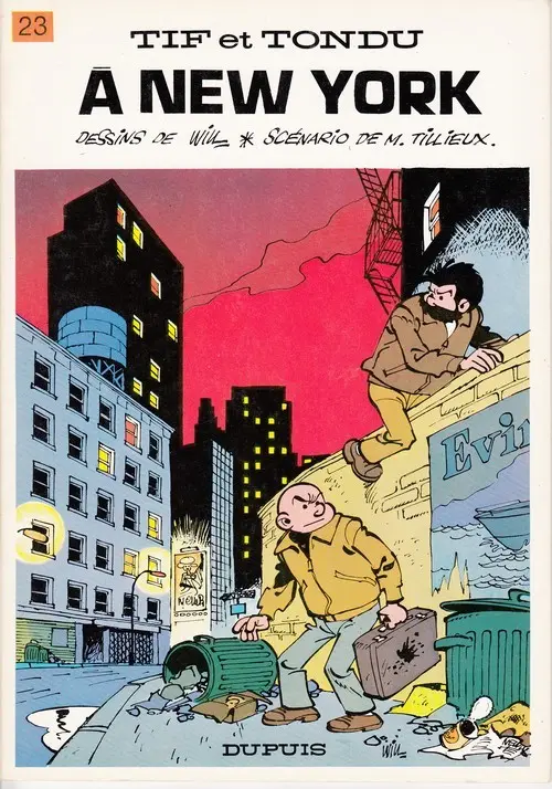 Couverture de l'album Tif et Tondu Tome 23 Tif et Tondu à New York