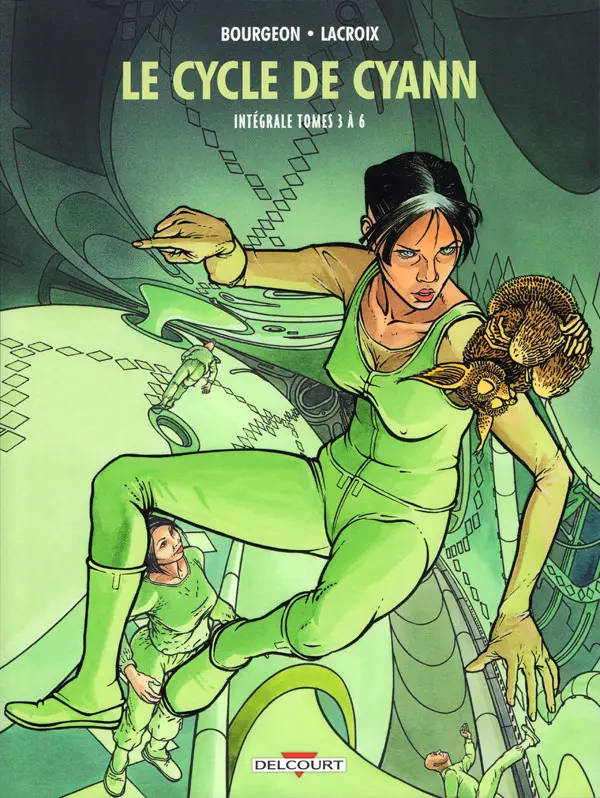 Couverture de l'album Le Cycle de Cyann Intégrale Tomes 3 à 6
