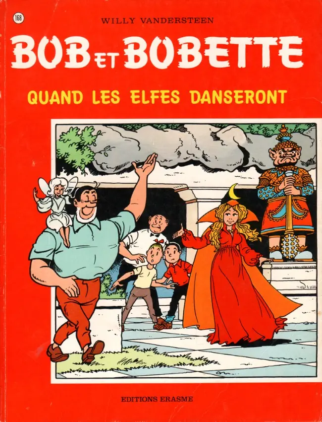 Couverture de l'album Bob et Bobette Tome 168 Quand les elfes danseront